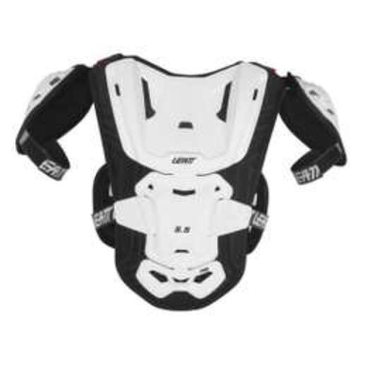 Защита панцирь подростковый Leatt Chest Protector 5.5 Pro Junior (134-159) White/Black (5014210132) pitbikemarket.ru