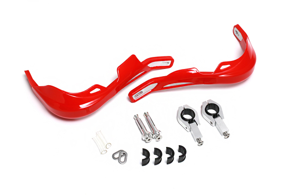 Защита рук (пара) HP03 армированные OTOM (крепеж 28мм) красные pitbikemarket.ru