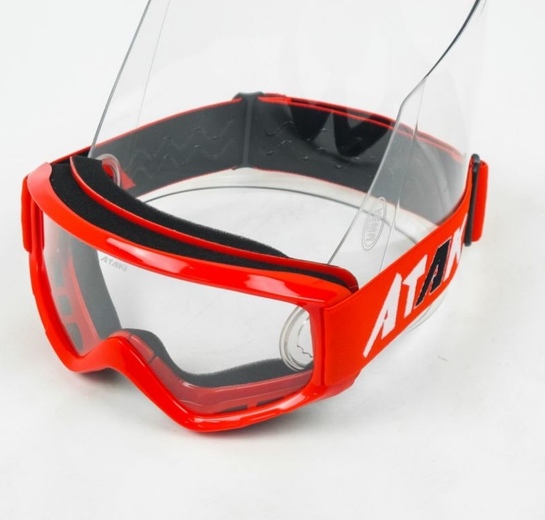 Очки для мотокросса ATAKI HB-319 красные глянцевые pitbikemarket.ru