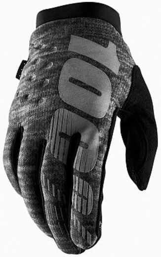 Мотоперчатки 100% Brisker Glove Heather Grey S (10016-007-10) pitbikemarket.ru