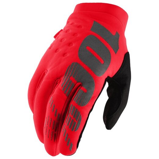 Мотоперчатки 100% Brisker Glove (Red, M, 2021 (10016-003-11)) pitbikemarket.ru