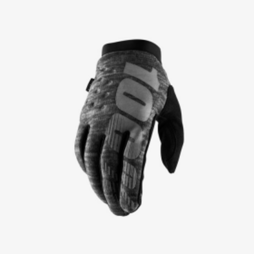 Мотоперчатки 100% Brisker Glove Grey, S, 2020 (10016-007-10) pitbikemarket.ru