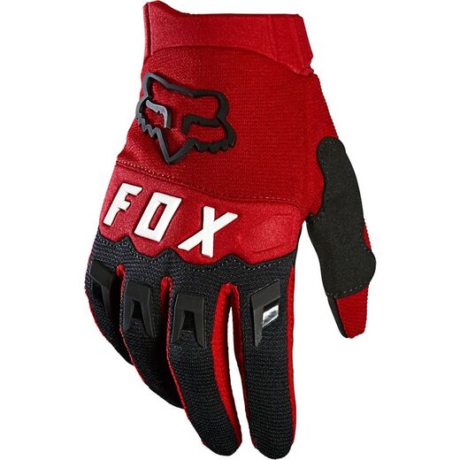 Мотоперчатки подростковые Fox Dirtpaw Youth Glove Flame Red, YL, 2021 (25868-122-YL) pitbikemarket.ru