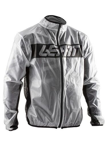 Дождевик Leatt Racecover Jacket Translucent серый, S, 2020 (5020001010) pitbikemarket.ru