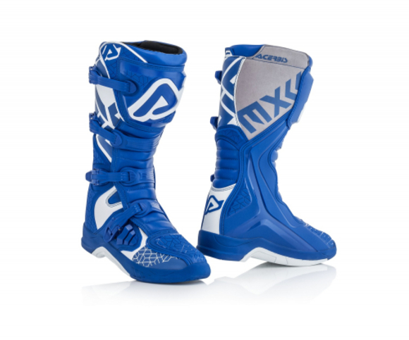 Мотоботы кроссовые Acerbis X-TEAM blue/ white, р. 46 pitbikemarket.ru
