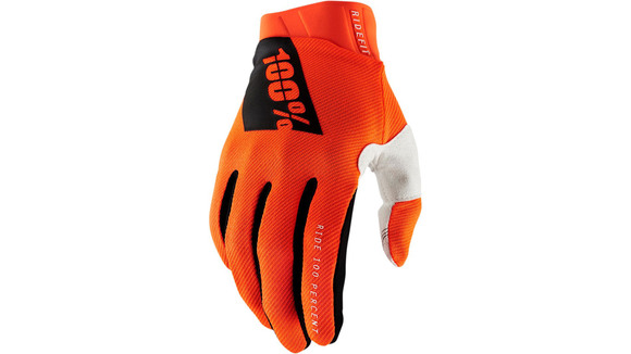 Мотоперчатки 100% Ridefit Glove (Fluo Orange, XL, 2022 (10010-00008)) pitbikemarket.ru