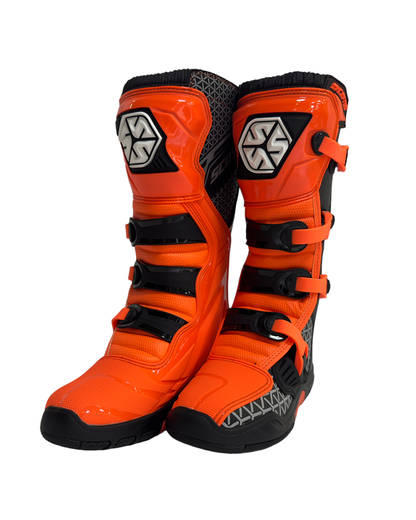 Мотоботы Scoyco MBM009 оранжевые 39 pitbikemarket.ru