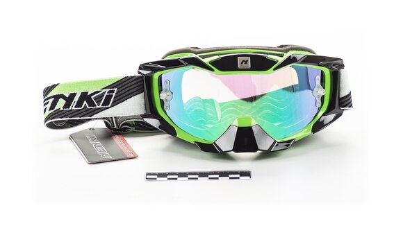 Очки Мотокросс NENKI NK-1015 салатовые pitbikemarket.ru