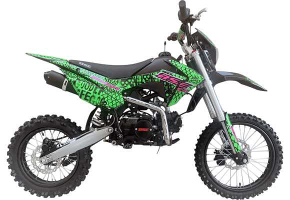 Питбайк BSE EX 14/12 Max13 Green Pink Neon pitbikemarket.ru