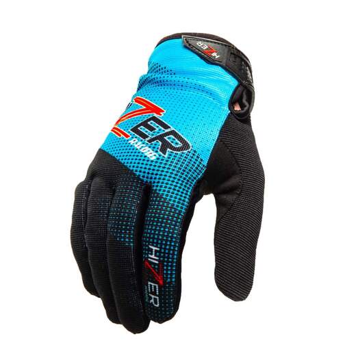 Перчатки мото HIZER / Blue/White (XL) мотокросс pitbikemarket.ru
