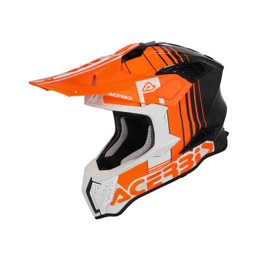 Шлем Acerbis AIRSTRIKE-C Orange/White, L pitbikemarket.ru