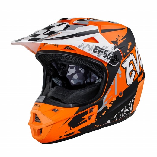 Шлем Base MX Оранжевый/Черный матовый ABC (XL) pitbikemarket.ru