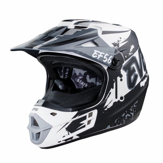 Шлем Base MX Черный/Белый матовый ABC (M) pitbikemarket.ru