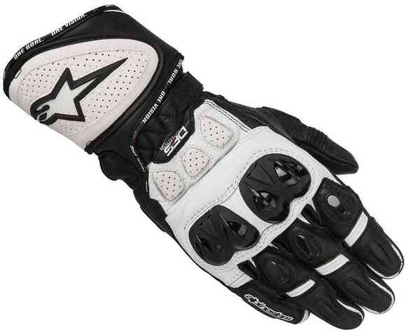 Мотоперчатки кожаные GP PLUS R GLOVES черно-белый, 12, M pitbikemarket.ru