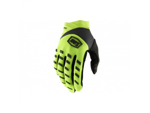 Мотоперчатки подростковые 100% Airmatic Youth Glove (Fluo Yellow/Black, S, 2022 (10001-00004)) pitbikemarket.ru