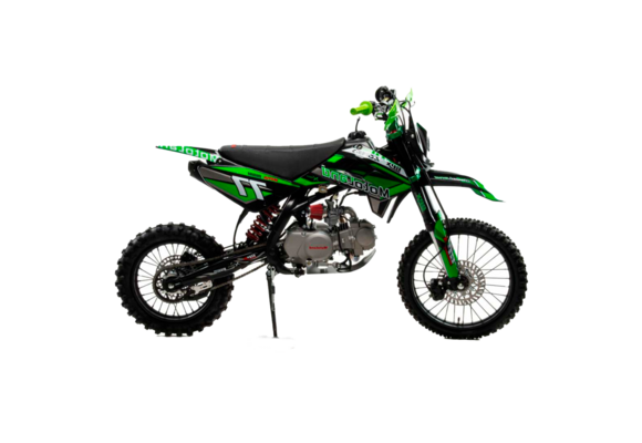 Питбайк Motoland JX125 зеленый (2022 г.) pitbikemarket.ru